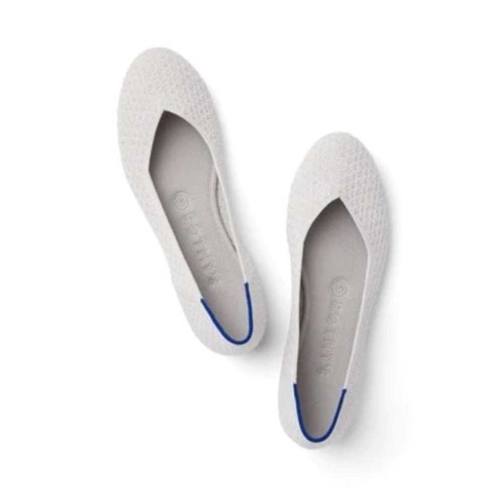 Rothy's White Minimalist Flats